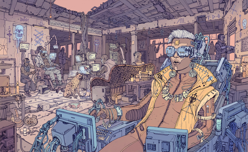Illustration for article titled Cyberpunk 2077's Special Cover Art Is Very Nice